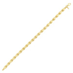 Load image into Gallery viewer, 14ct Bozzolo Design Gold Bracelet