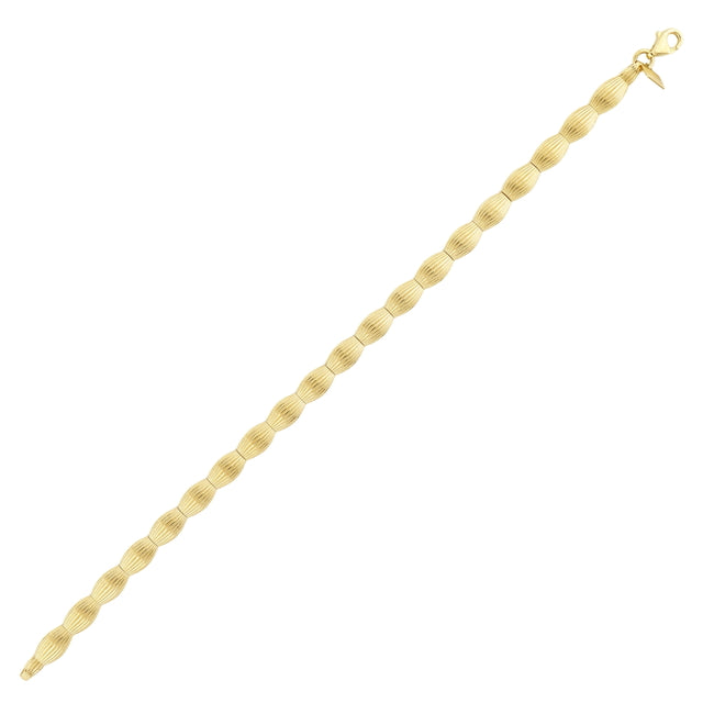 14ct Bozzolo Design Gold Bracelet