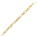 Load image into Gallery viewer, 14ct Halo Design Gold Bracelet
