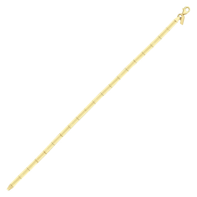 14ct Sophisticated Design Gold Bracelet