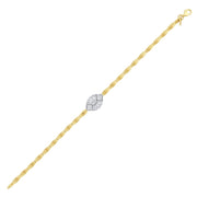 14ct Goz Design Retro Gold Bracelet