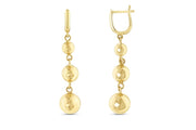 14ct Bonito Design Gold Earrings
