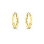 Load image into Gallery viewer, 14ct Vintage Design Hoop Gold Earrings