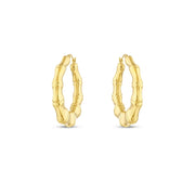 14ct Vintage Design Hoop Gold Earrings