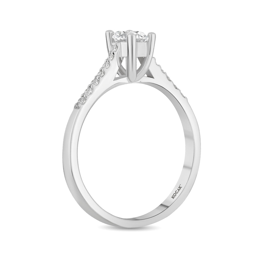 0.50 Karat Solitaire Diamond Ring