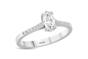 0.50 Karat Solitaire Diamond Ring