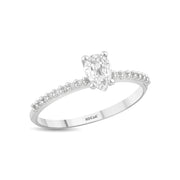 0.47 Karat Solitaire Diamond Ring
