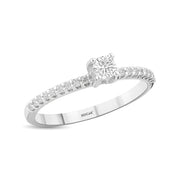 0.41 Karat Solitaire Diamond Ring