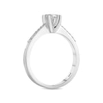 Load image into Gallery viewer, 0.33 Karat Solitaire Diamond Ring