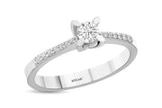 0.33 Karat Solitaire Diamond Ring