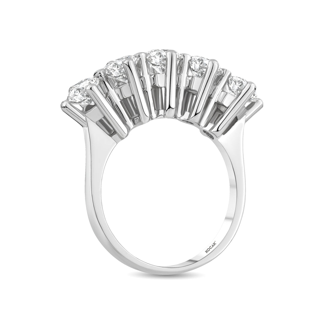 2.02 Karat EF SI Diamond Five Stone Ring