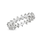 1.50 Karat FG SI Full Eternity Diamond Ring