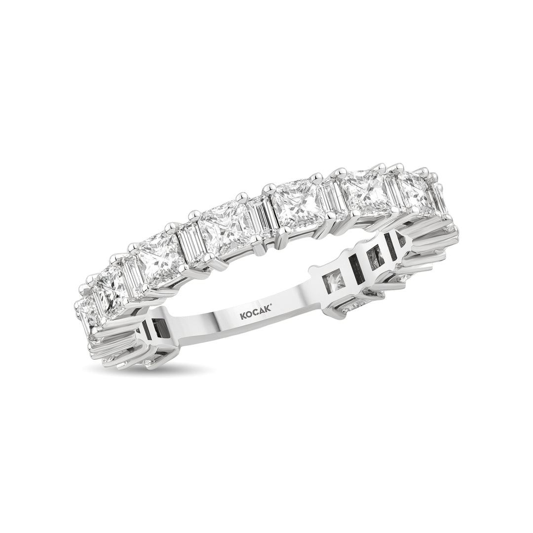 2.51 Karat Full Eternity Diamond Ring