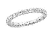 1.37 Karat EF SI Full Eternity Diamond Ring