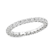 1.37 Karat EF SI Full Eternity Diamond Ring