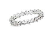 1.88 Karat GH SI Full Eternity Diamond Ring