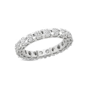 2.78 Karat GH SI Full Eternity Diamond Ring