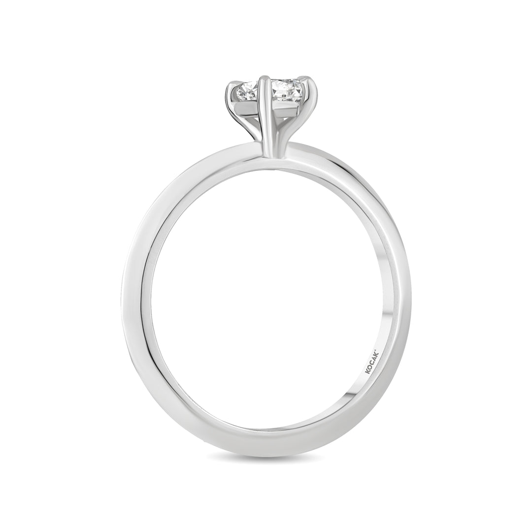 0.50 Karat FG SI Solitaire Diamond Ring