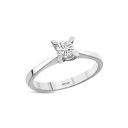 0.31 Karat FG VS Solitaire Diamond Ring