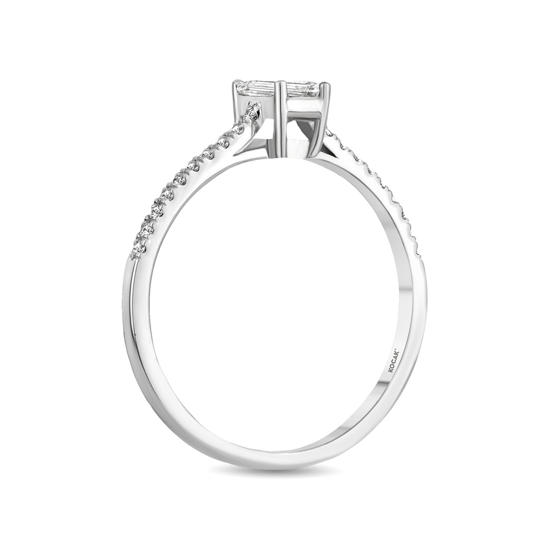 0.56 Karat Solitaire Diamond Ring