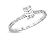 0.56 Karat Solitaire Diamond Ring
