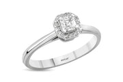 0.36 Karat Solitaire Diamond Ring