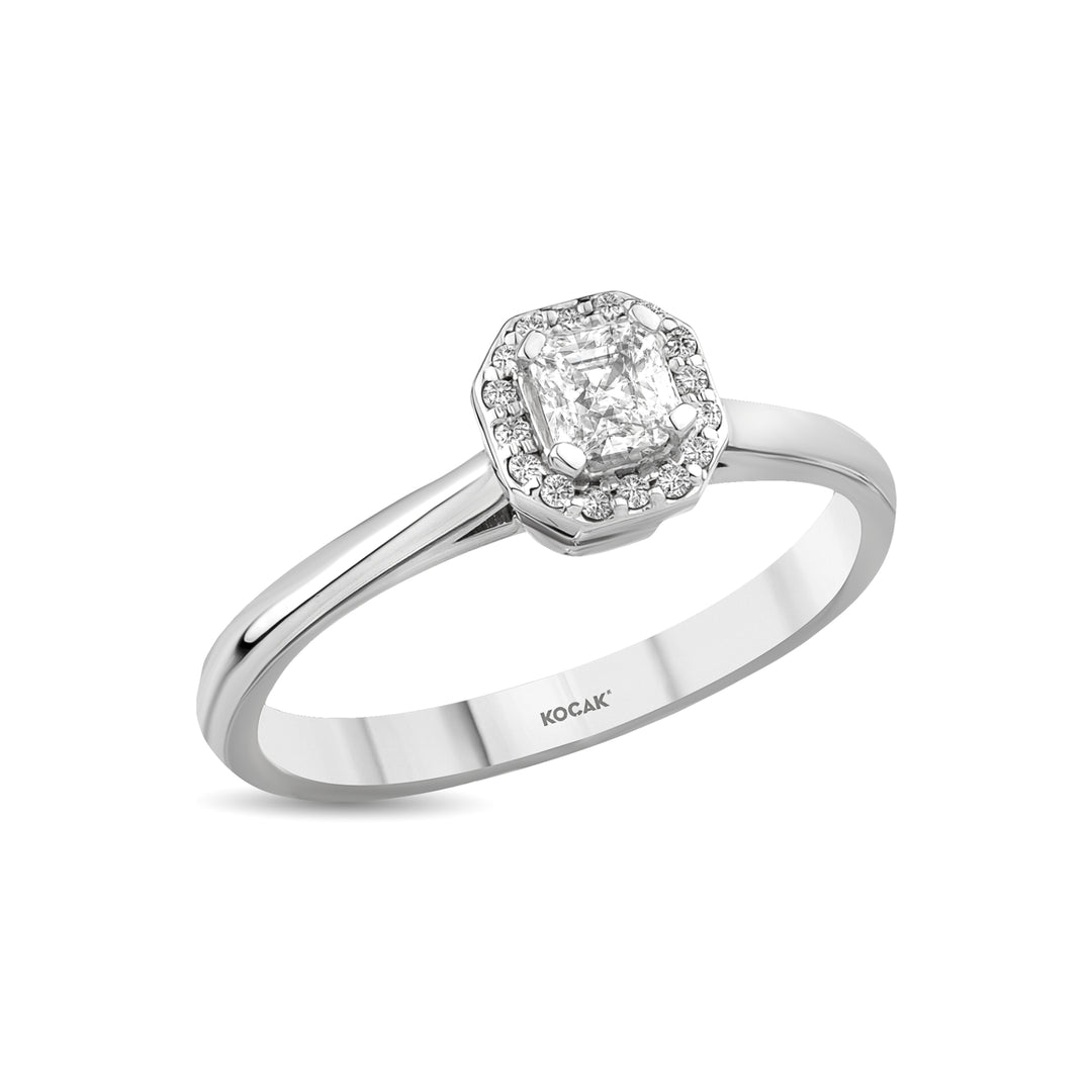 0.36 Karat Solitaire Diamond Ring