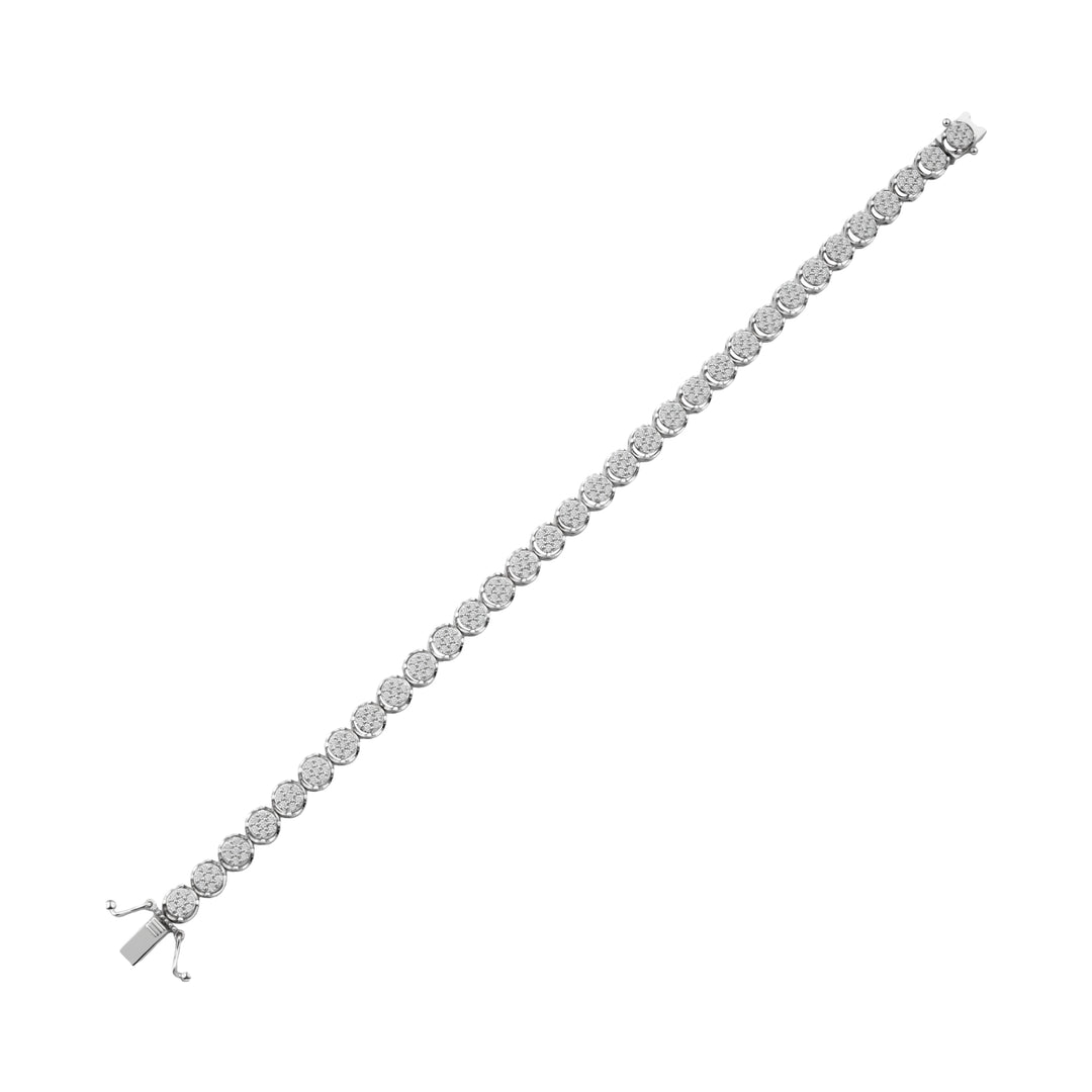 2.10 Karat Diamond Tennis Bracelet