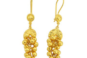 14ct Cimarli Design Cluster Gold Earrings