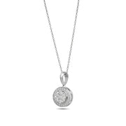 0.32 Karat Design Diamond Necklace
