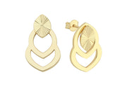 14ct Cift Kullanimli Anitta Gold Earrings
