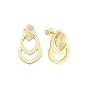 14ct Cift Kullanimli Anitta Gold Earrings