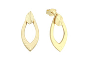 14ct Cift Kullanimli Damla Gold Earrings