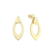 14ct Cift Kullanimli Damla Gold Earrings