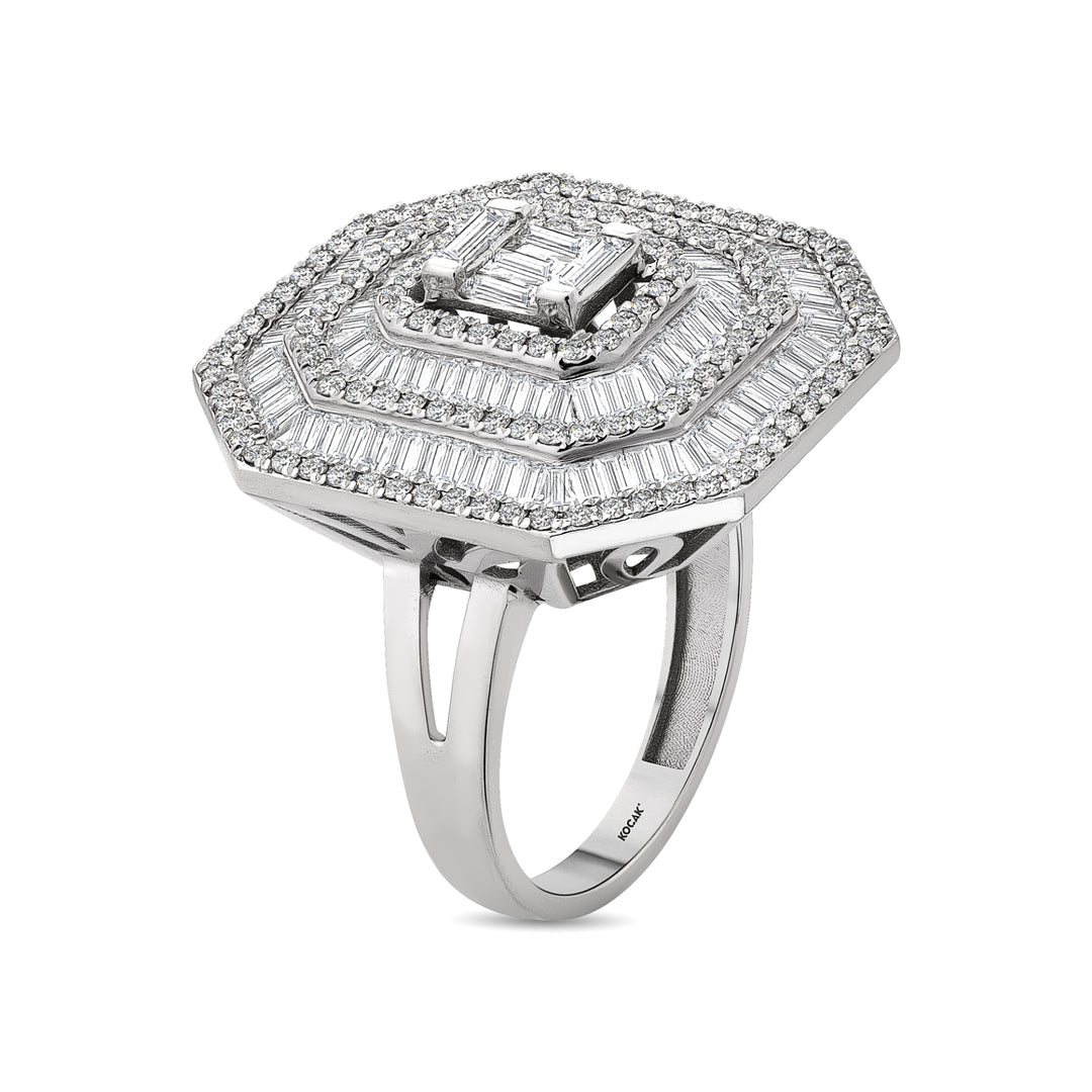 2.35 Karat Baguette Diamond Ring