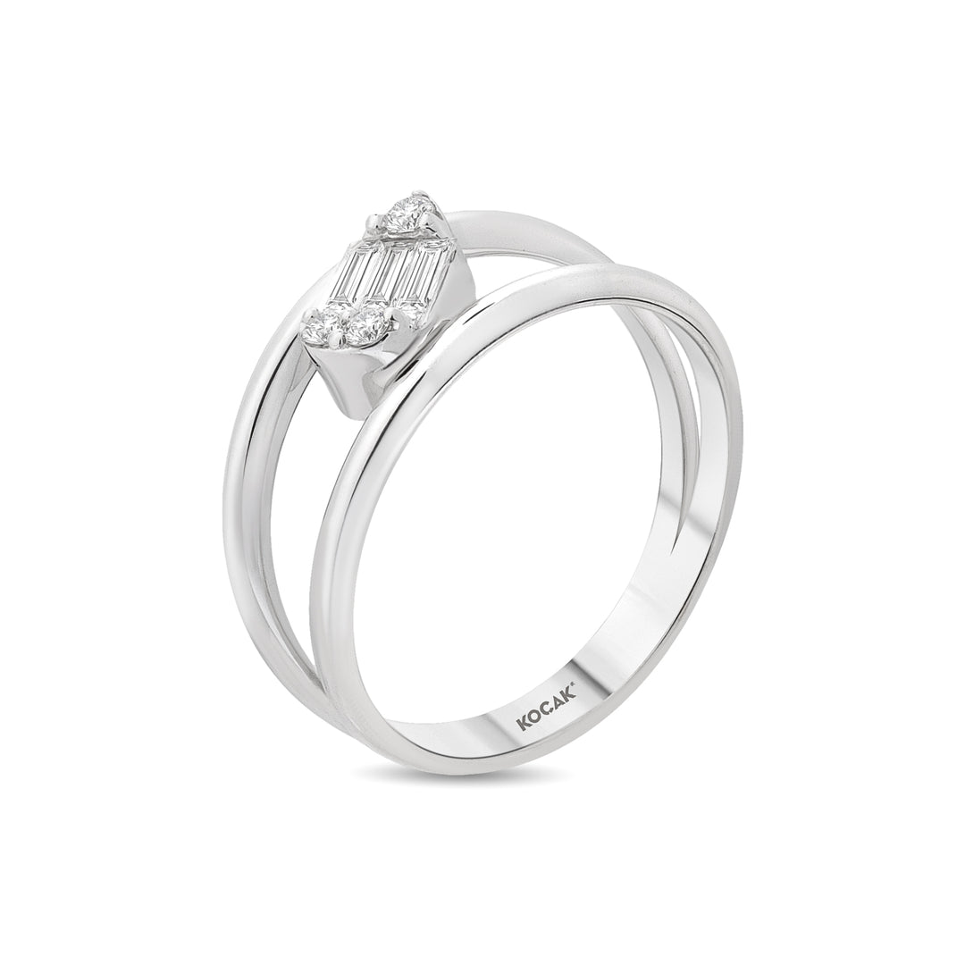 0.25 Karat Baguette Diamond Ring