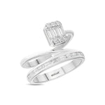 Load image into Gallery viewer, 0.62 Karat Design Diamond Ring