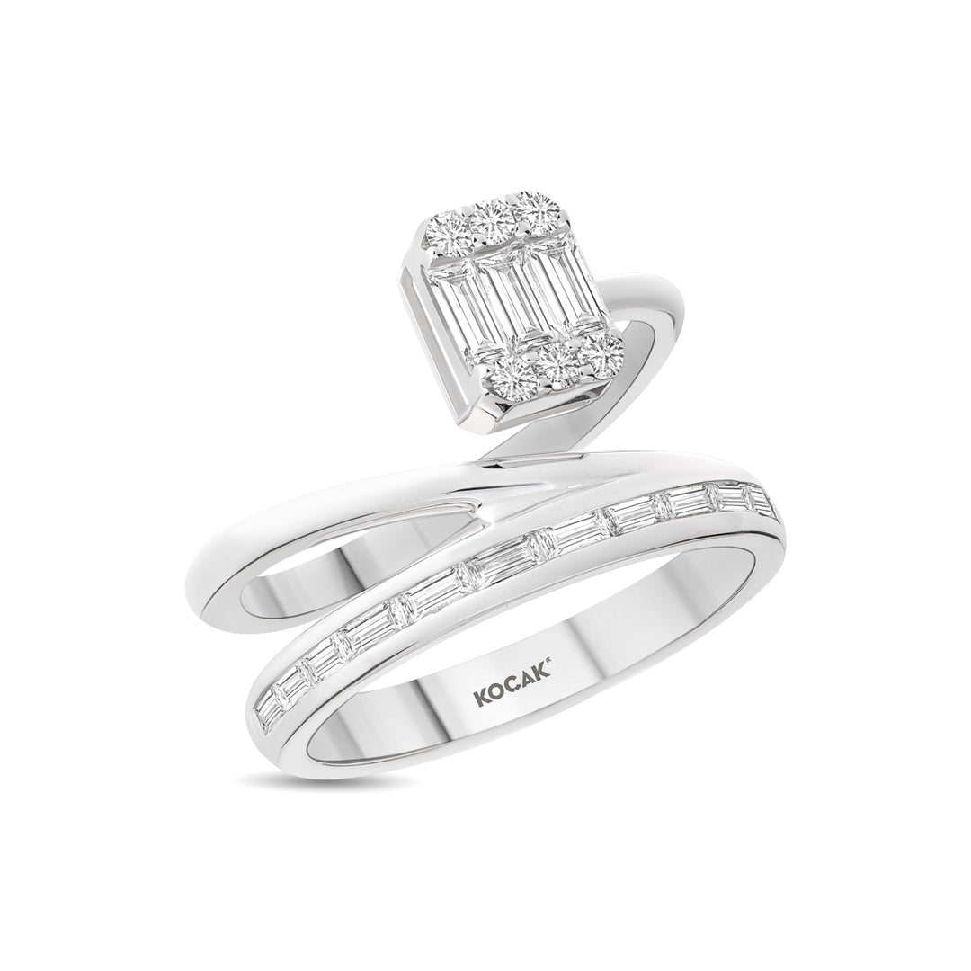 0.62 Karat Design Diamond Ring