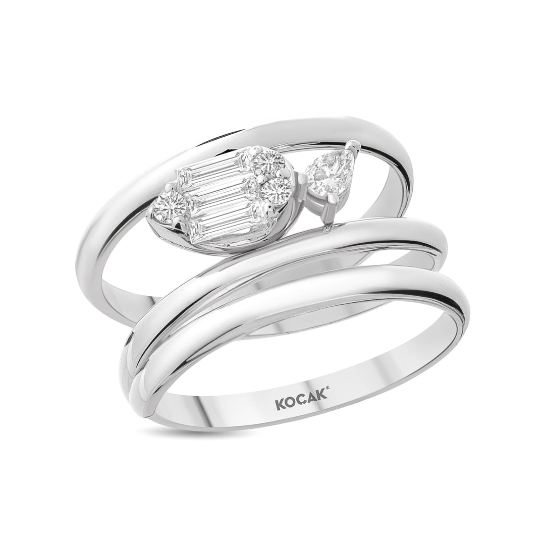 0.33 Karat Design Diamond Ring