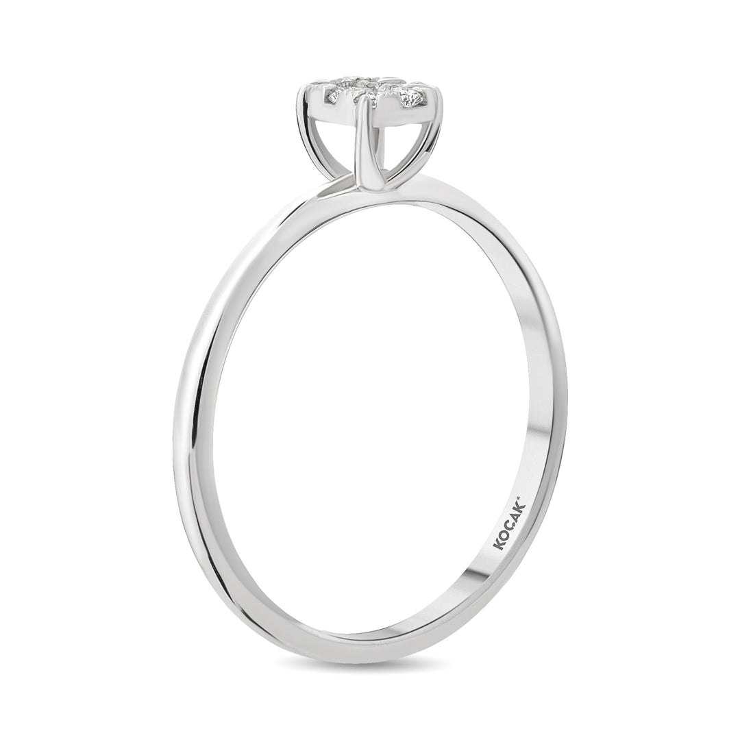 0.12 Karat FG SI Diamond Ring