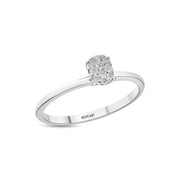 0.12 Karat FG SI Diamond Ring
