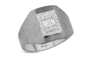0.27 Karat Design Diamond Men's Ring