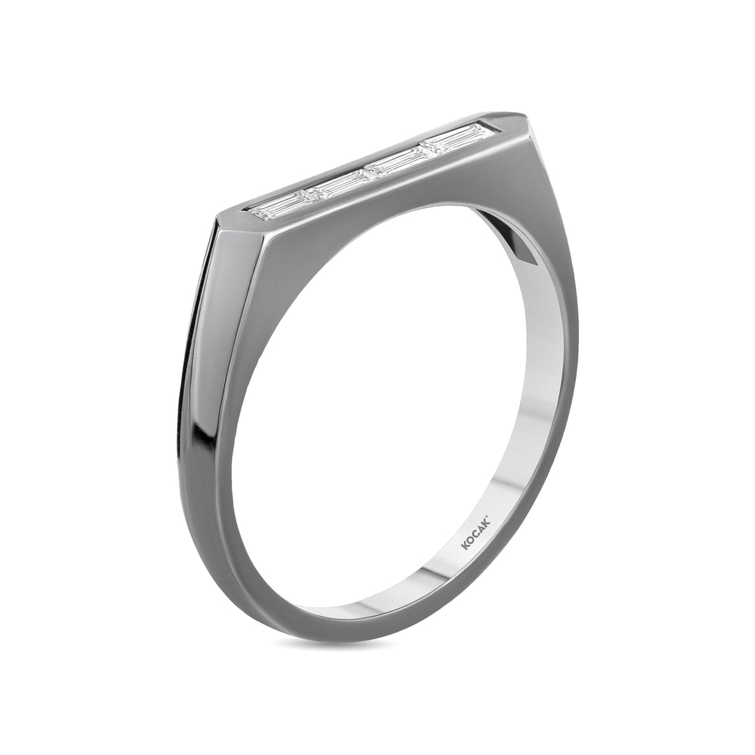 0.29 Karat Design Diamond Men's Ring