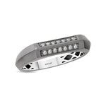 Load image into Gallery viewer, 0.11 Karat Design Diamond Men's Ring