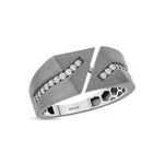 Load image into Gallery viewer, 0.20 Karat Diamond Design Men's Ring
