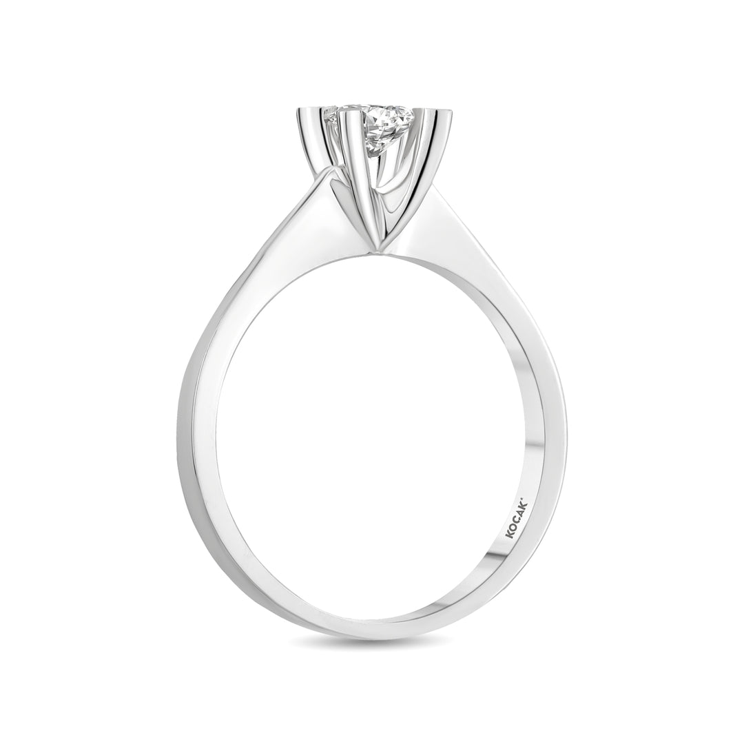 0.70 Karat FG SI Solitaire Diamond Ring