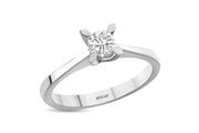 0.70 Karat FG SI Solitaire Diamond Ring