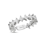 1.65 Karat FG SI Full Eternity Diamond Ring