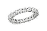 1.42 Karat FG SI Full Eternity Diamond Ring
