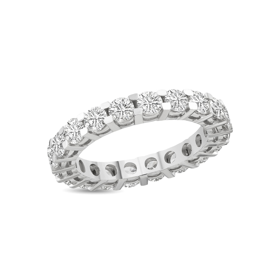 1.42 Karat FG SI Full Eternity Diamond Ring